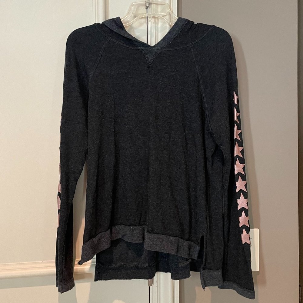 HardTail Forever Hoodie with Rose Gold Hearts